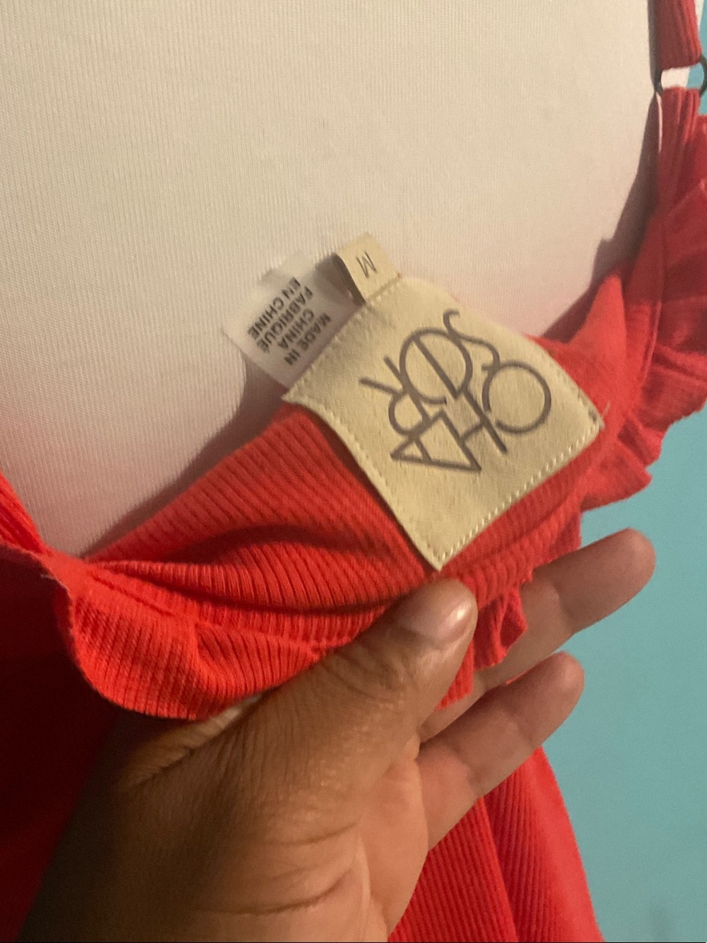 Chaser Red Ruffle-Trim Mini Dress - Picture 7 of 7